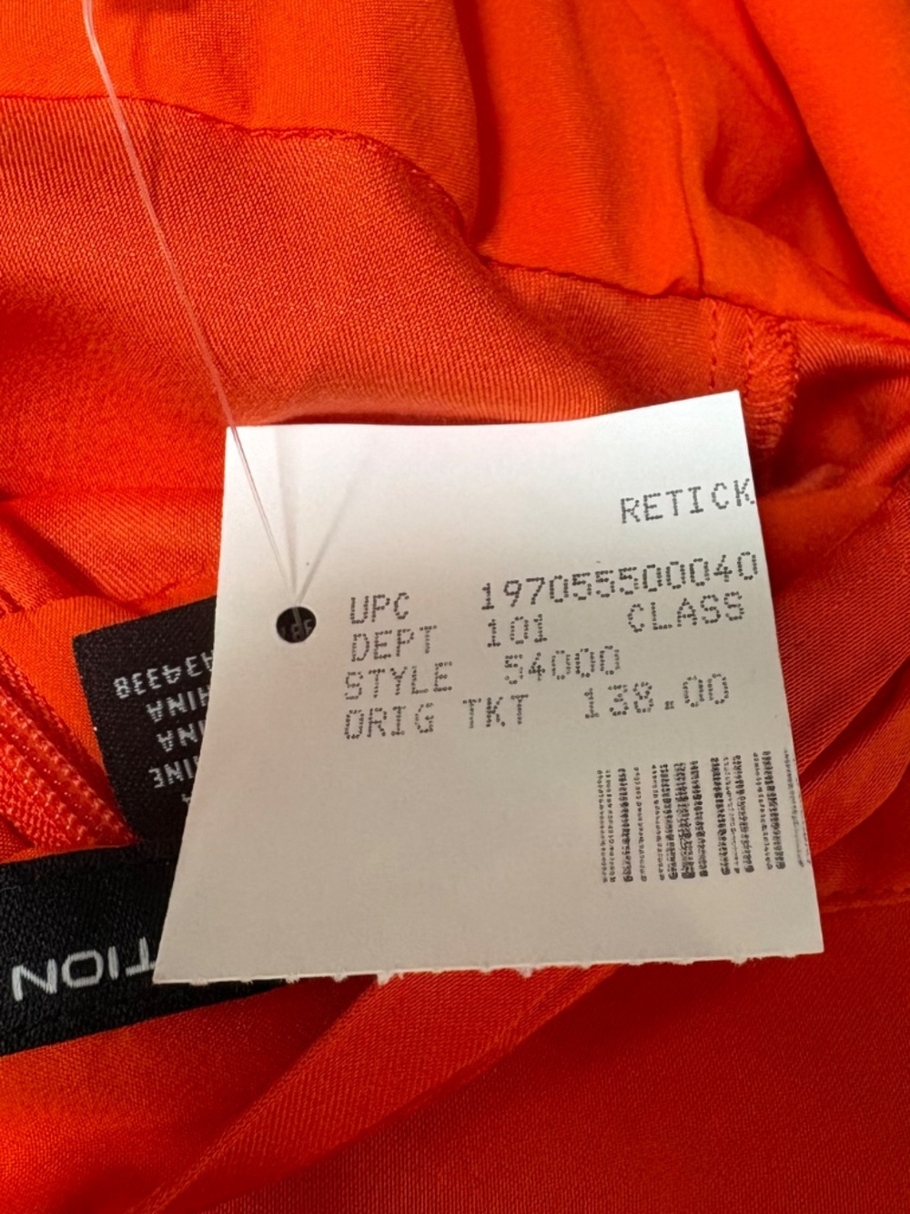 French Connection Red Ennis Satin Slip Maxi Dress | Ruched V Neck Side Slit - Picture 8 of 11